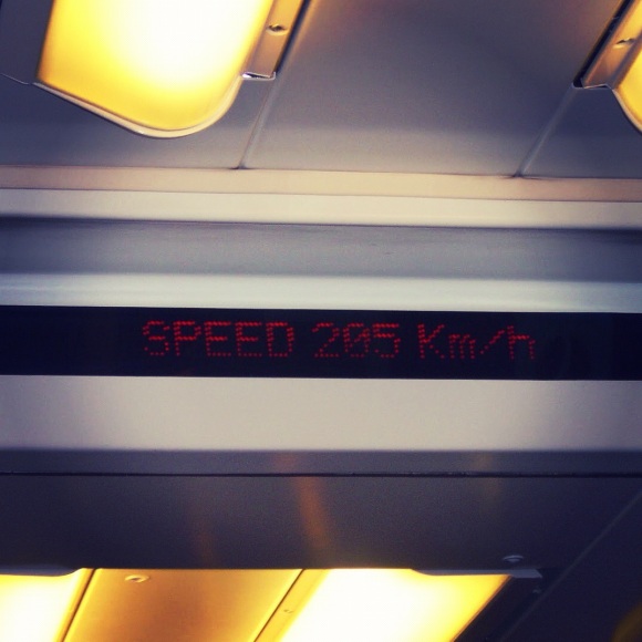 The speed